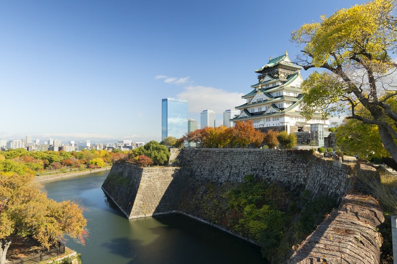 Osaka Castle is a must-visit destination on our Japan Language study tours for teenagers, offering breathtaking views and historical insights.