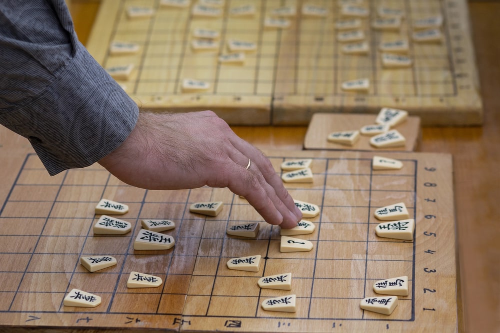 Playing Japanese Chess (Shogi) is a fun experience during our Japan Language study tours for teenagers.